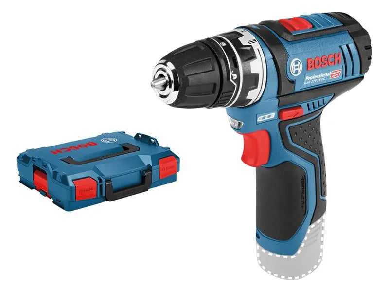 Bosch GSR 12V-15 FC Pro FlexiClick Drill Driver + Attachment 12V Bare Unit