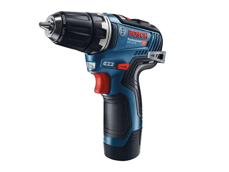 Bosch GSR 12V-35 Professional Drill Driver 12V 2 x 3.0Ah Li-ion - 06019H8070