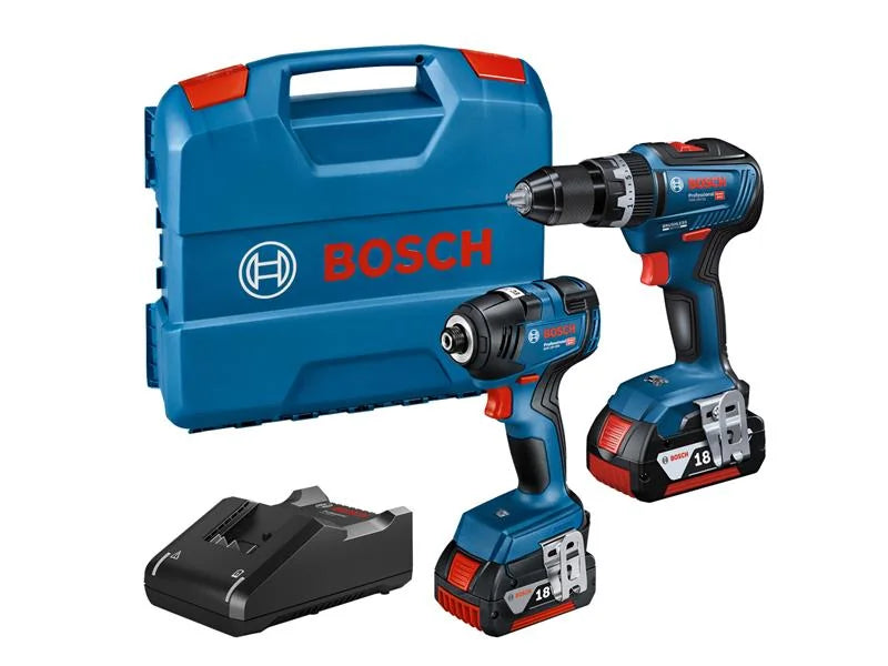 Bosch Professional Twin Pack 18V 2 x 4.0Ah Li-ion - 06019J2171