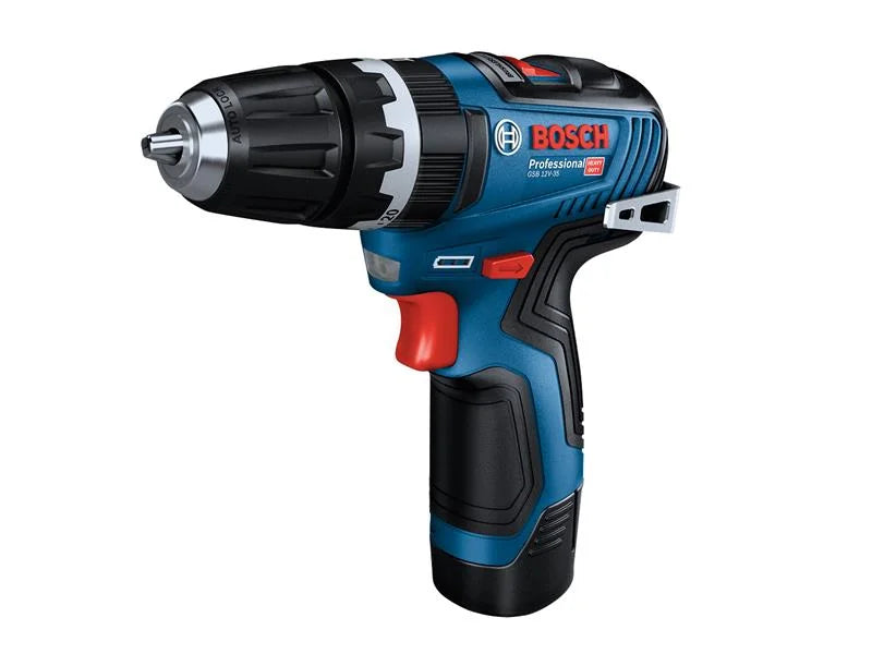Bosch GSB 12V-35 Professional Combi Drill 12V 2 x 3.0Ah Li-ion - 06019J9070