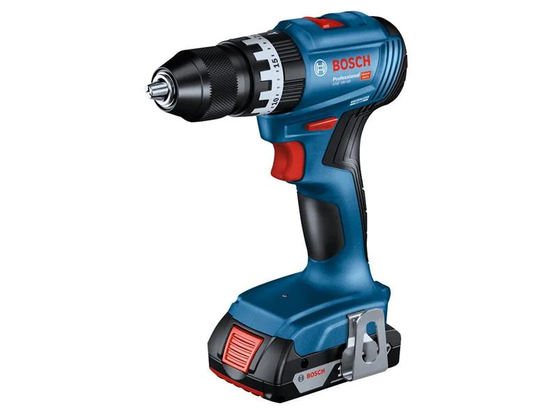 Bosch GSB 18V-45 Professional Combi Drill 18V 2 x 2.0Ah Li-ion - 06019K3371