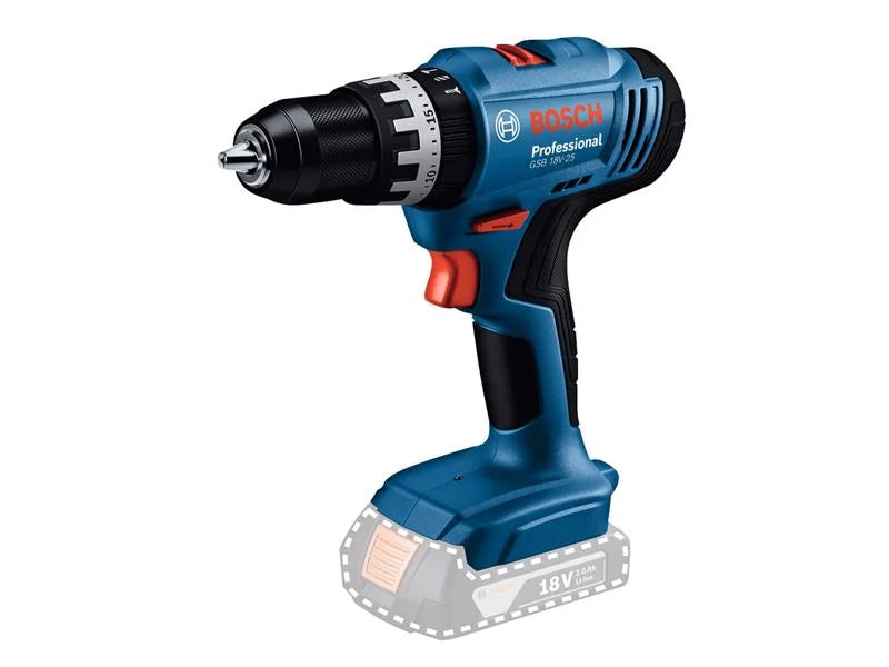 Bosch GSB 18V-25 Professional Combi Drill 18V Bare Unit - 06019K9300