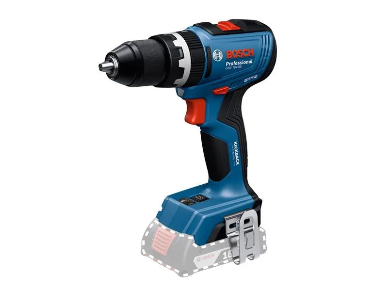 Bosch GSB 18V-65 Professional Combi Drill 18V Bare Unit - 06019N3300