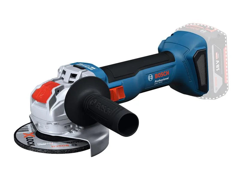 Bosch GWX 18V-8 Professional X-LOCK Angle Grinder 18V Bare Unit - 06019N9100