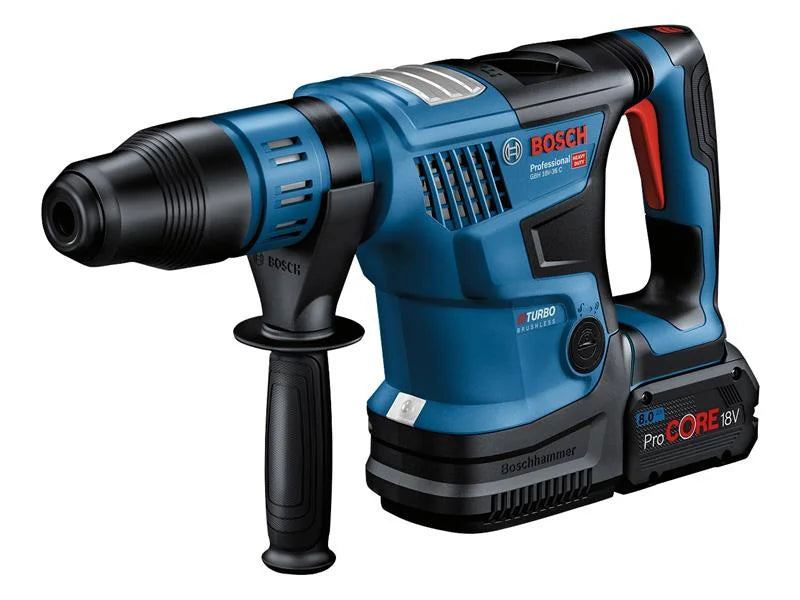 Bosch GBH 18V-36 C Pro BITURBO SDS-Max Rotary Hammer 18V 2 x 8.0Ah ProCORE18V