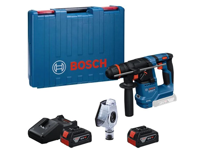 Bosch PRO GBH 18V-18 X ONECHUCK Rotary Hammer 18V 2 x 5.0Ah Li-ion - 0611927171