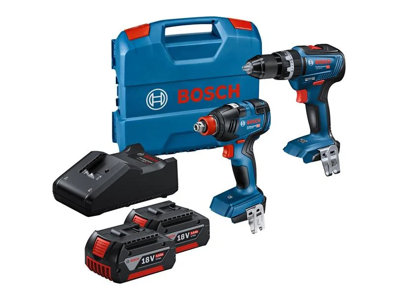 Bosch Professional Twin Pack 18V 2 x 5.0Ah Li-ion - 0615990M71