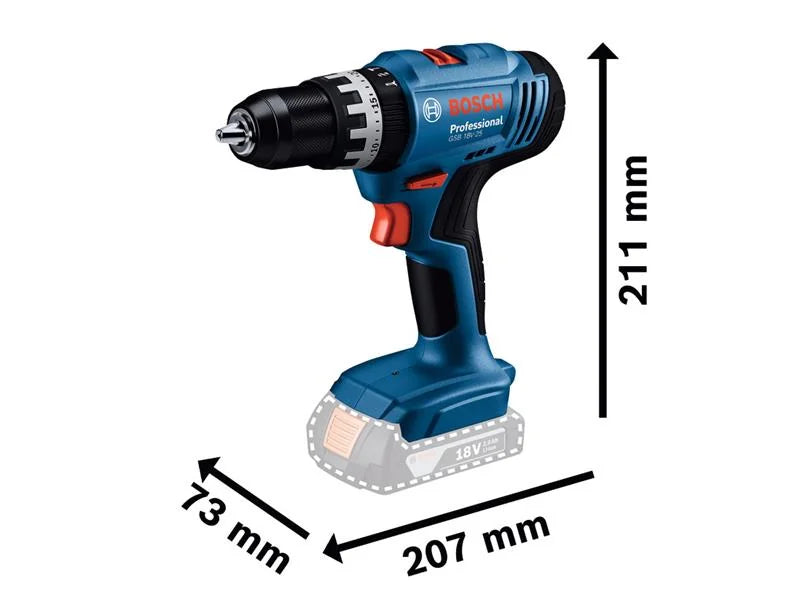 Bosch Professional Twin Pack 18V 2 x 4.0Ah Li-ion - 0615A5008D