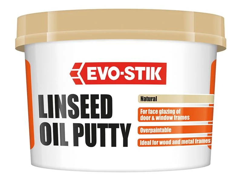 Bostik Multi Purpose Linseed Oil Putty Natural 1kg - 30811444