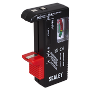 Sealey Battery Tester Model BT05 for AAA to 9V Batteries