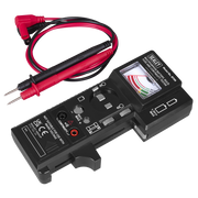 Sealey Multipurpose Tester BT06 9V Battery, Bulb & Fuse