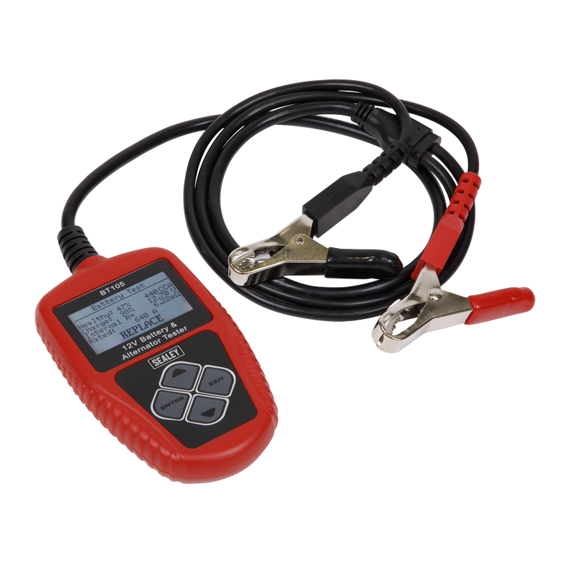 Sealey Digital Battery Tester 12V Model BT105
