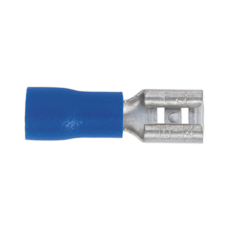 Sealey Push-On Female Terminal 4.8mm - Pack of 100