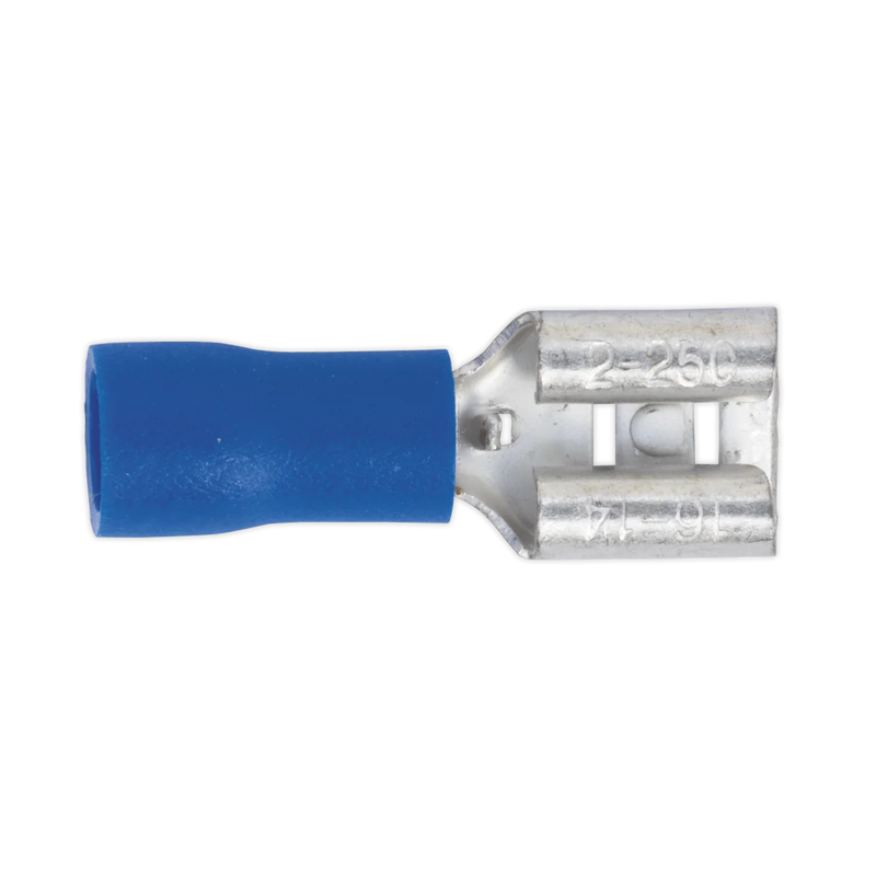 Sealey Push-On Female Terminal 4.8mm - Pack of 100
