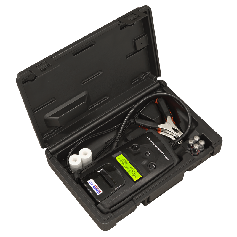 Sealey Digital Battery & Alternator Tester BT2003 6/12/24V