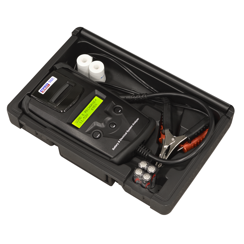 Sealey Digital Battery & Alternator Tester BT2003 6/12/24V
