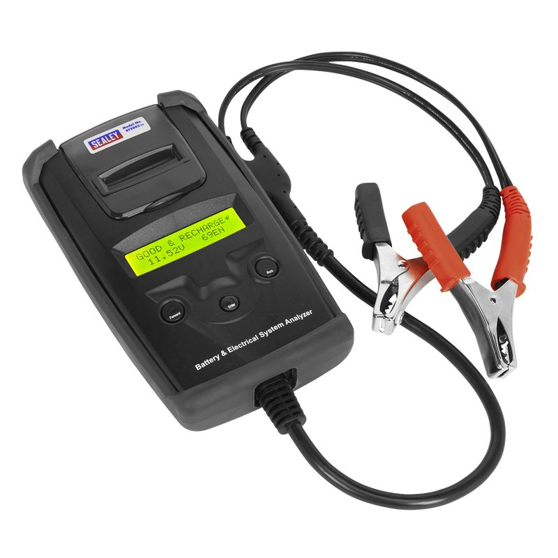 Sealey Digital Battery & Alternator Tester BT2003 6/12/24V
