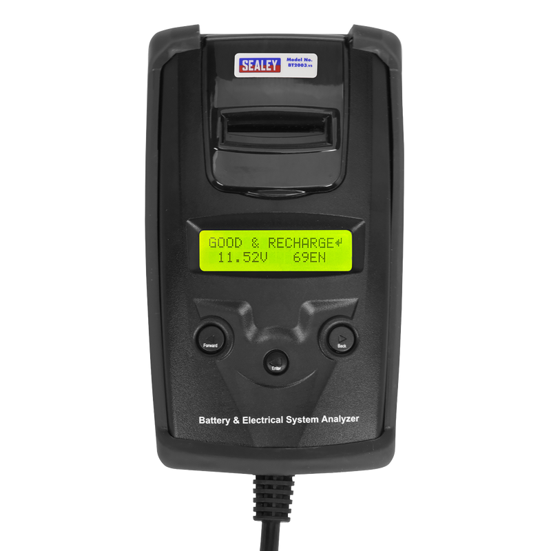 Sealey Digital Battery & Alternator Tester BT2003 6/12/24V