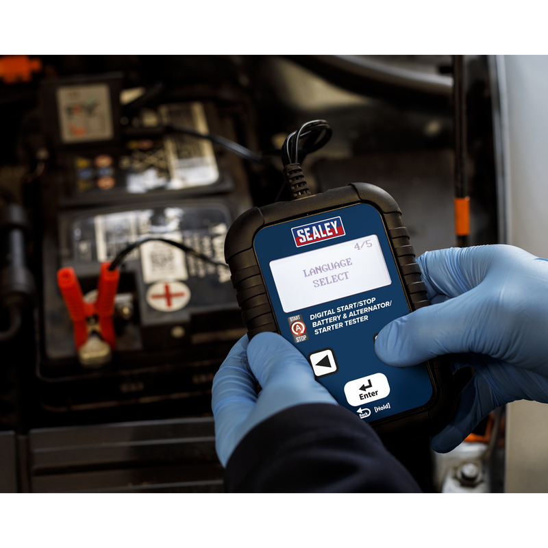 Sealey Digital Battery & Alternator Tester 12/24V BT2011