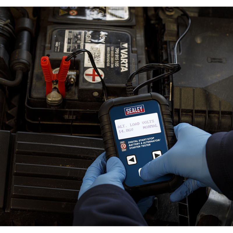 Sealey Digital Battery & Alternator Tester 12/24V BT2011