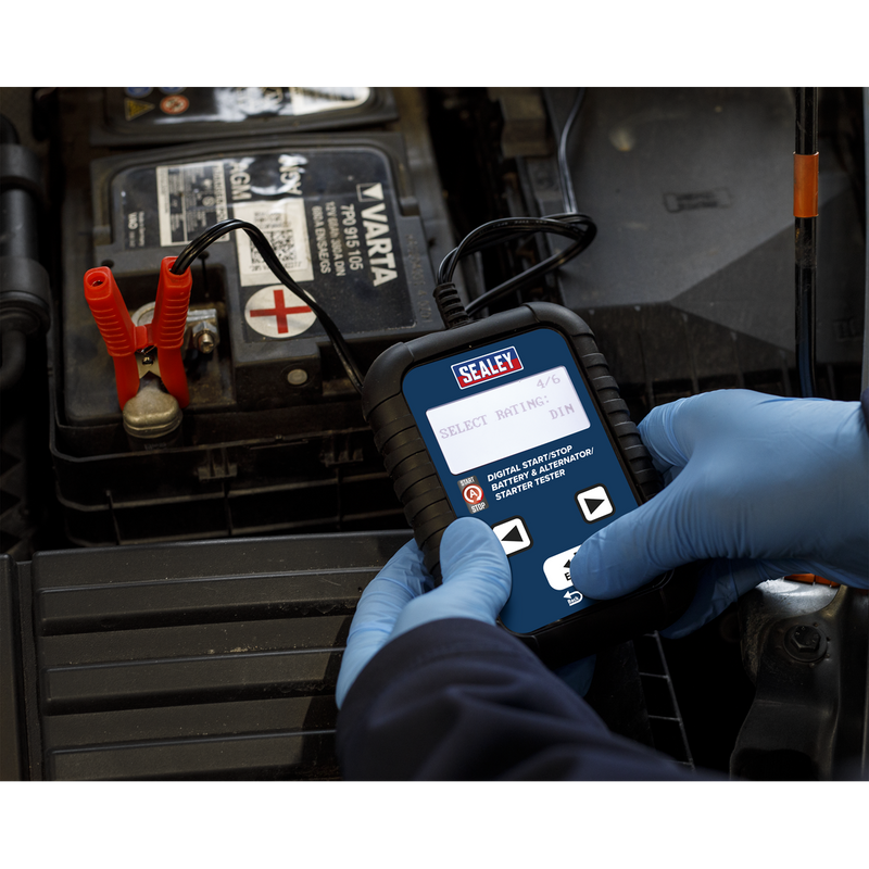 Sealey Digital Battery & Alternator Tester 12/24V BT2011
