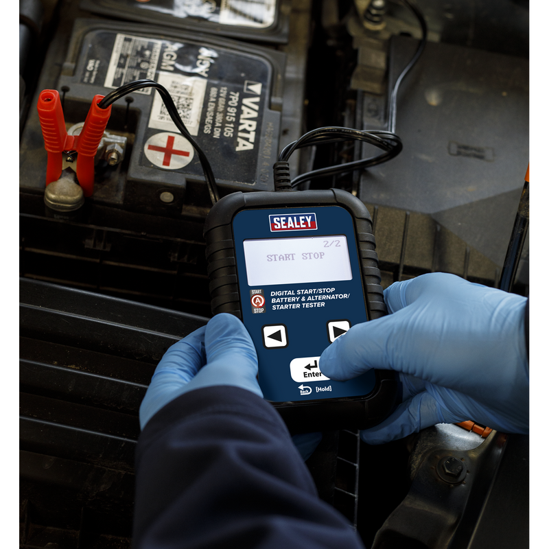 Sealey Digital Battery & Alternator Tester 12/24V BT2011