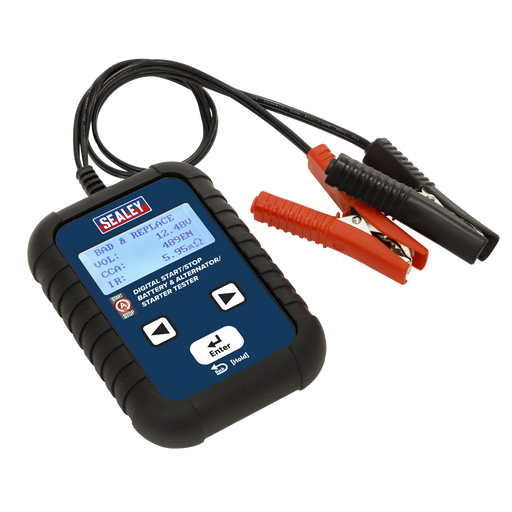 Sealey Digital Battery & Alternator Tester 12/24V BT2011