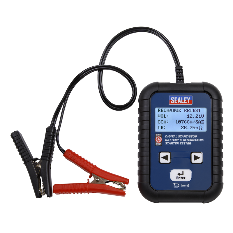 Sealey Digital Battery & Alternator Tester 12/24V BT2011