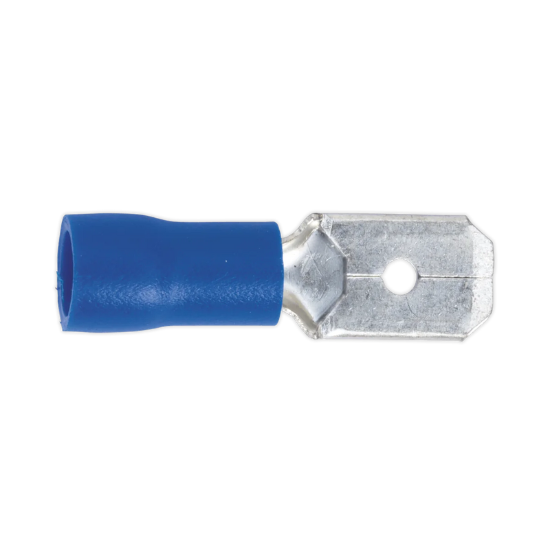 Sealey Push-On Male Terminal 6.3mm - Pack of 100