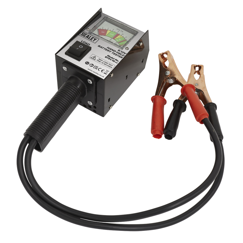 Sealey Handheld Battery Tester 6/12V BT91/10