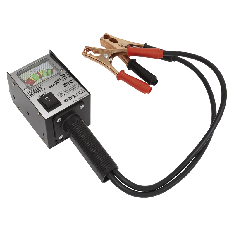 Sealey Handheld Battery Tester 6/12V BT91/10
