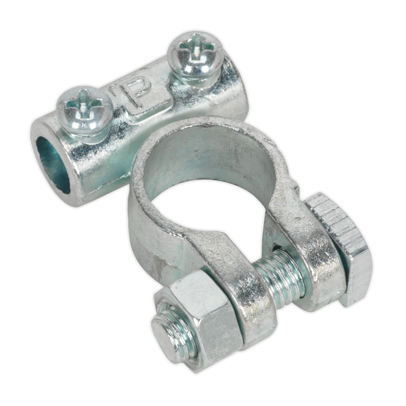 Sealey Light-Duty Battery Terminal Positive 12V - Pack of 10
