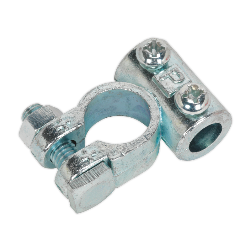 Sealey Medium-Duty Battery Terminal Positive 24V 630A Pack of 10