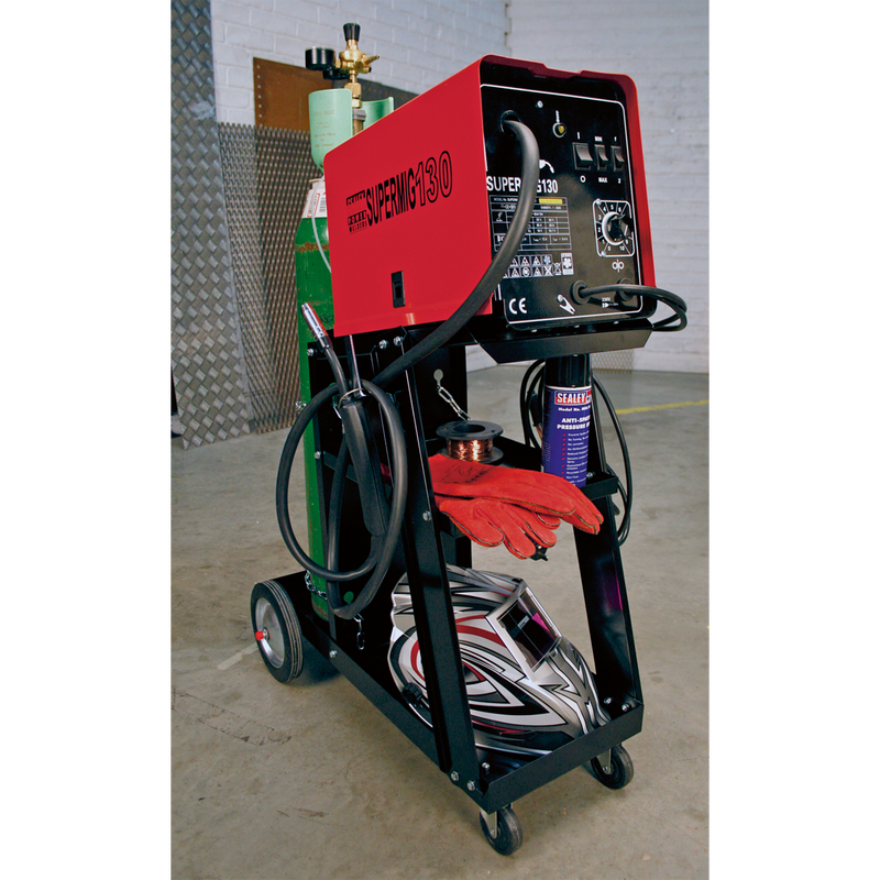 Sealey Universal Trolley for Portable MIG Welders BTR4 280mm Width