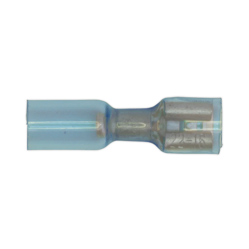 Sealey Heat Shrink Push-On Female Terminal 6.4mm - Pack of 25