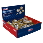 Sealey Crimped Wire Brushes Assorted Sizes - 40 Pack