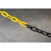 Sealey Post & Chain Kit 25m - Black/Yellow