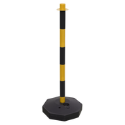 Sealey Post & Chain Kit 25m - Black/Yellow
