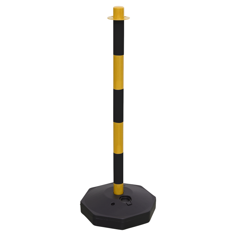 Sealey Post & Chain Kit 25m - Black/Yellow
