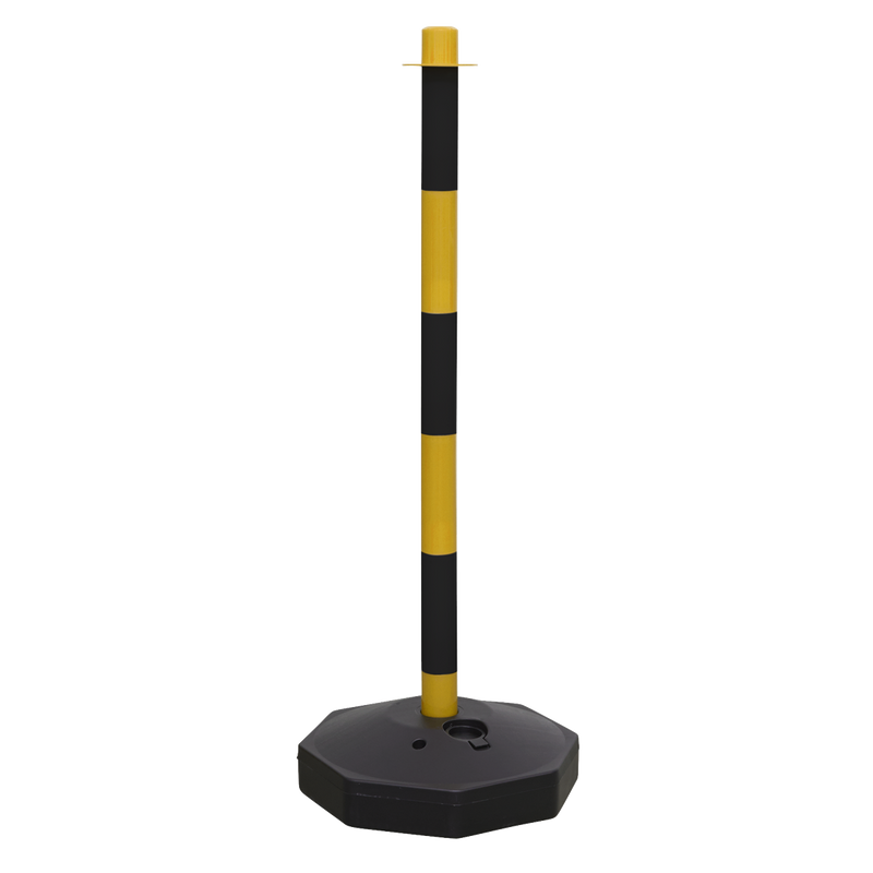 Sealey Post & Chain Kit 25m - Black/Yellow