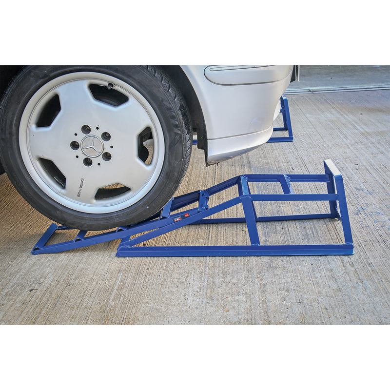 Sealey Car Ramp Extensions 400kg Each/800kg Pair 630mm