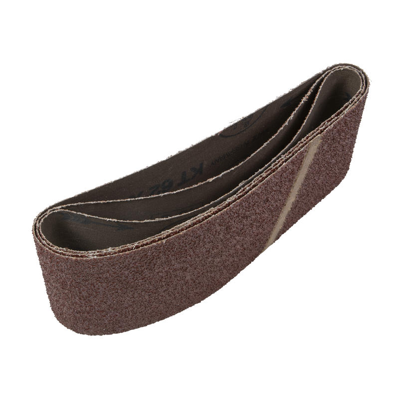 Sealey Sanding Belt 100 x 610mm 24 Grit Pack of 3