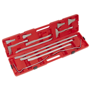 Sealey Body Panel Levering Tool Set 13 Piece Maximum Length 900mm