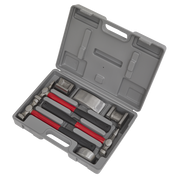 Sealey Drop-Forged Panel Beating Set 7 Piece with Fibreglass Shafts