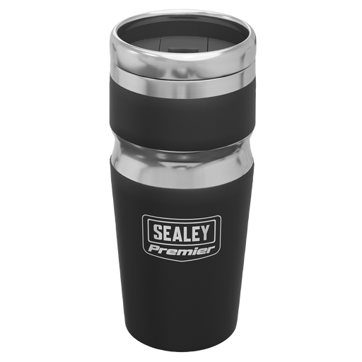 Sealey Premier Travel Mug with Tool Kit CCP22 470ml Stainless Steel