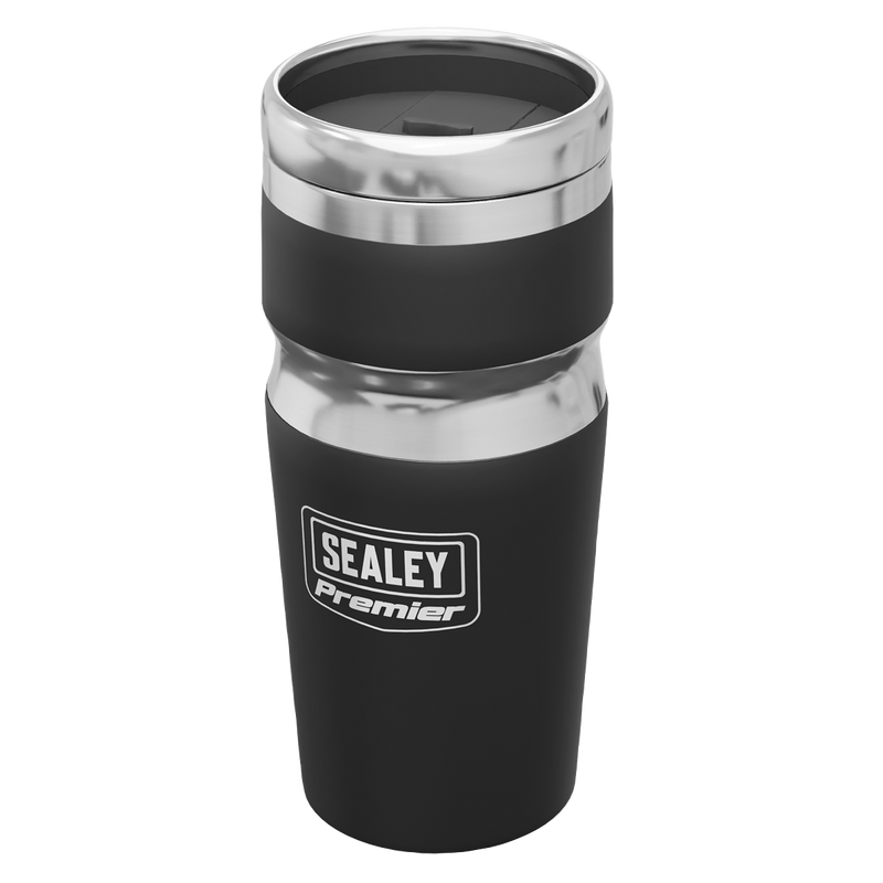 Sealey Premier Travel Mug with Tool Kit CCP22 470ml Stainless Steel
