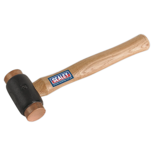 Sealey Premier Copper Faced Hammer CFH03 2.75lb with Hickory Shaft