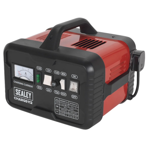 Sealey 12/24V Battery Charger CHARGE112 16A Output