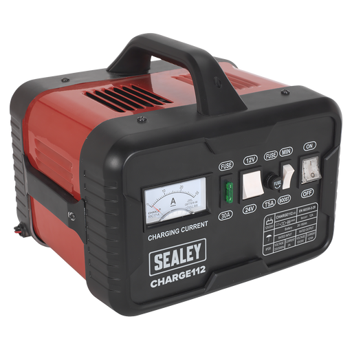 Sealey 12/24V Battery Charger CHARGE112 16A Output