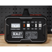Sealey 12/24V Battery Charger CHARGE124 28A 230V